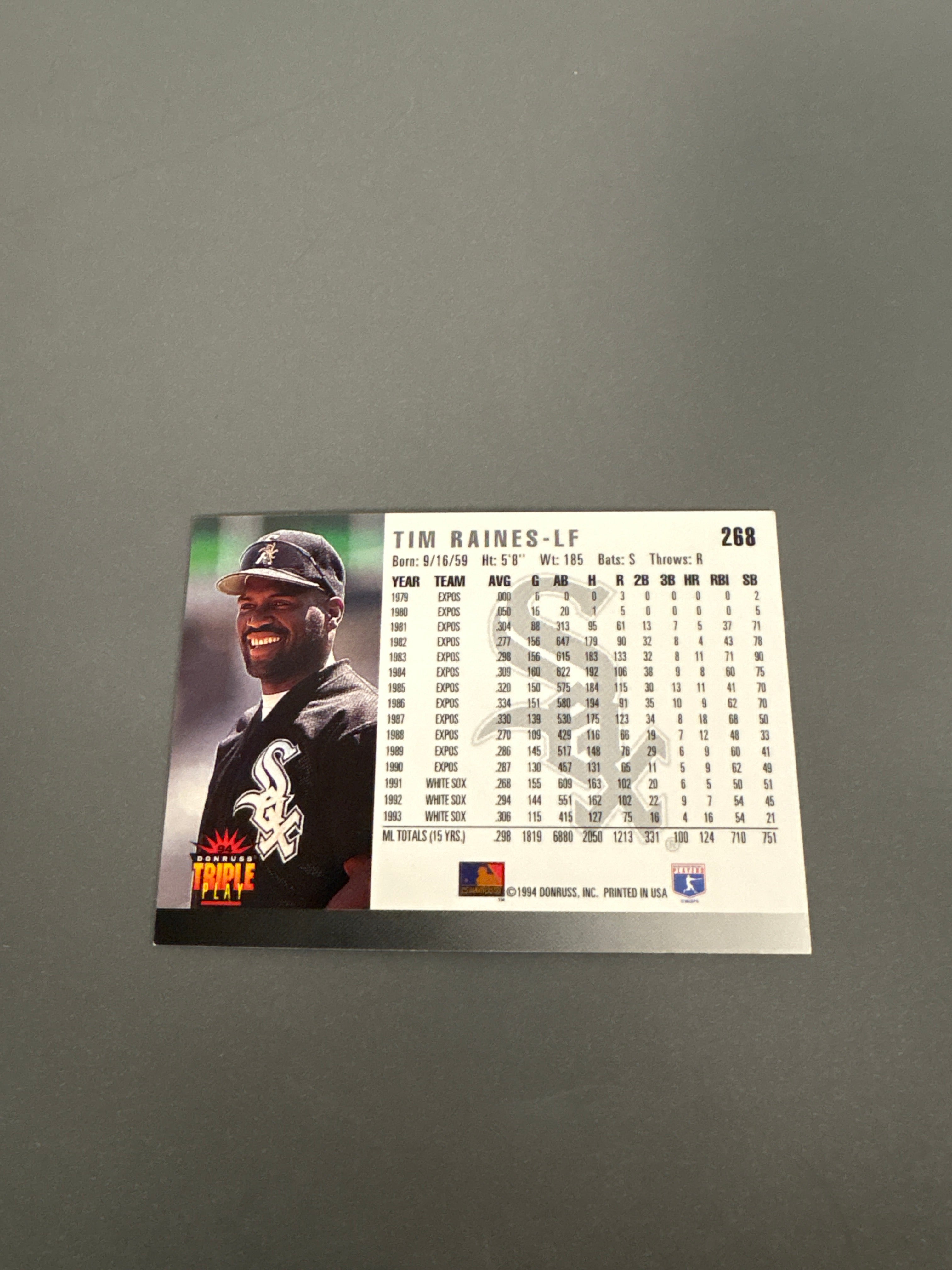 Donruss Tim Raines
