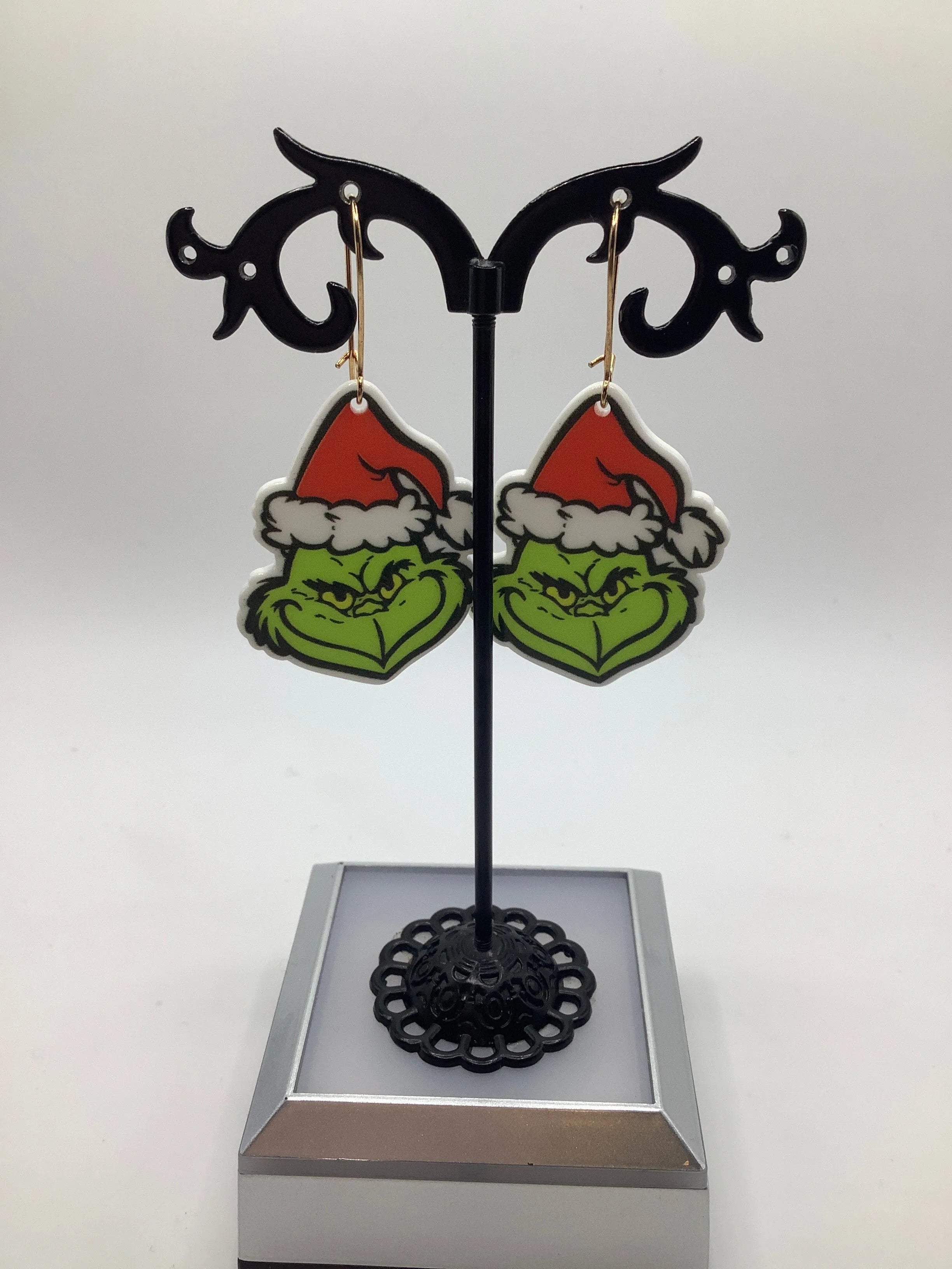 Grinch earrings