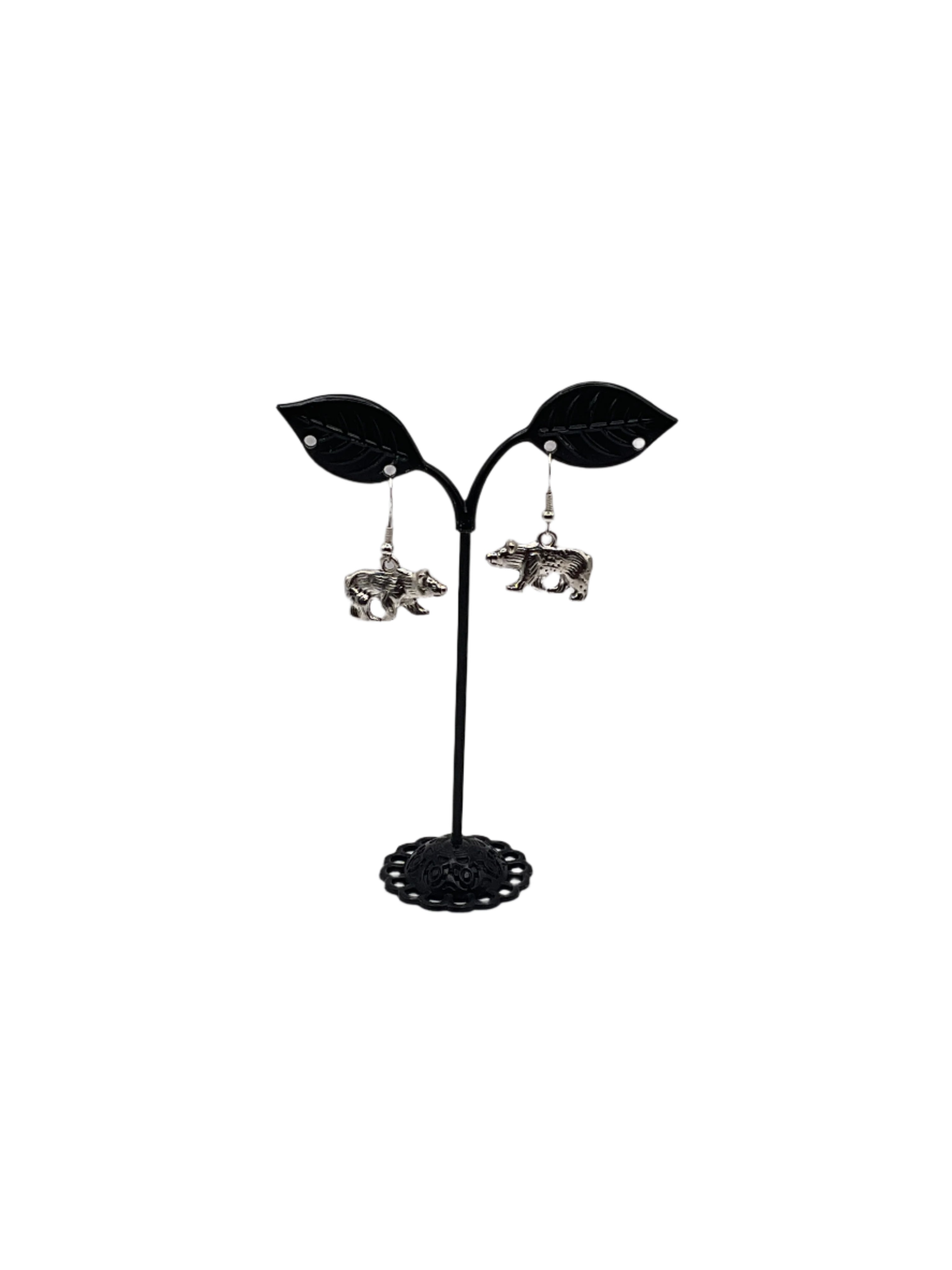 Bear earrings