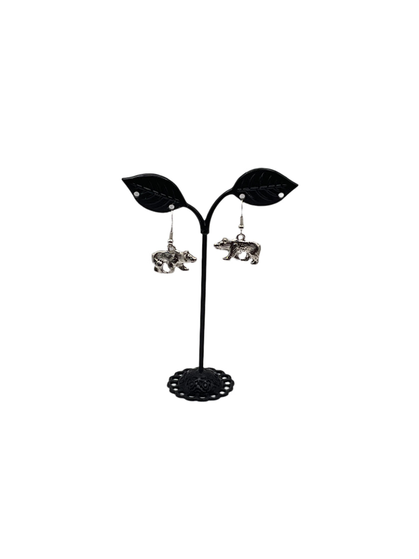 Bear earrings