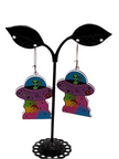 Ufo earrings