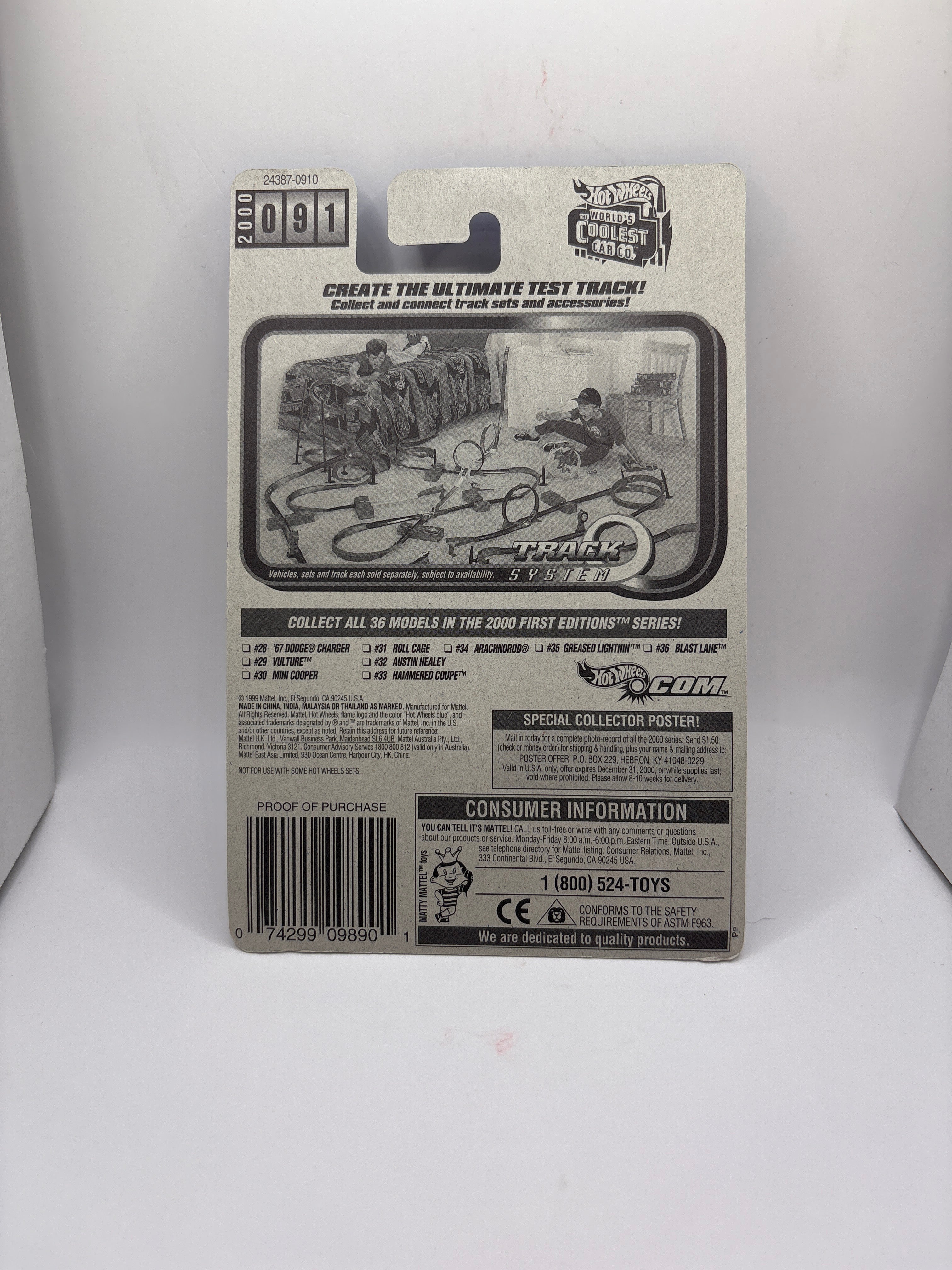 Hot Wheels Roll Cage Diecast