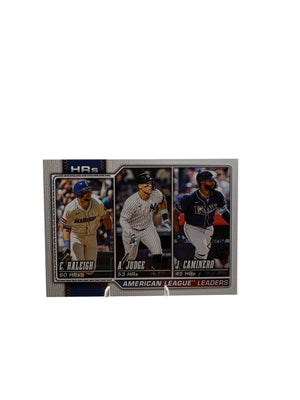 Topps Cal Raleigh Aaron Judge Junior Caminero