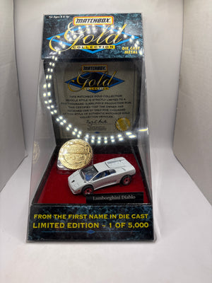 Matchbox Lamborghini Diablo Diecast white