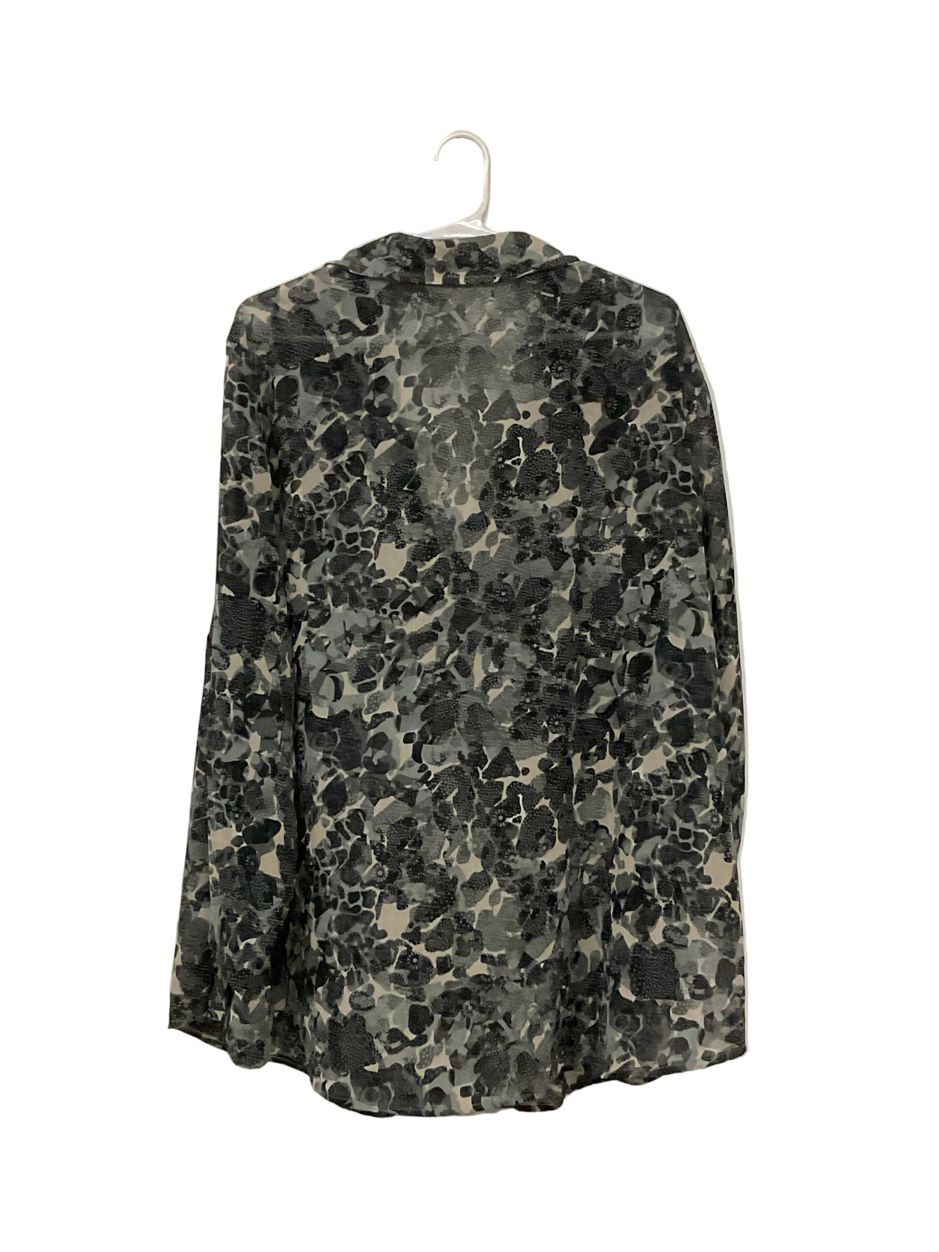 Floral Woman’s Dress Shirt