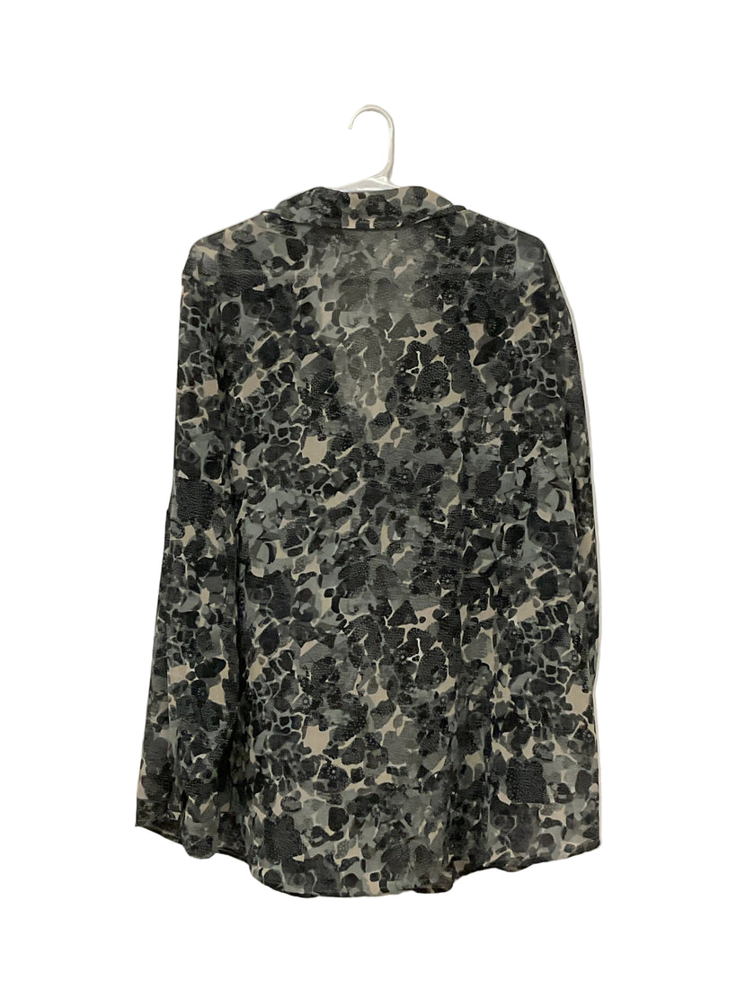 Floral Woman’s Dress Shirt