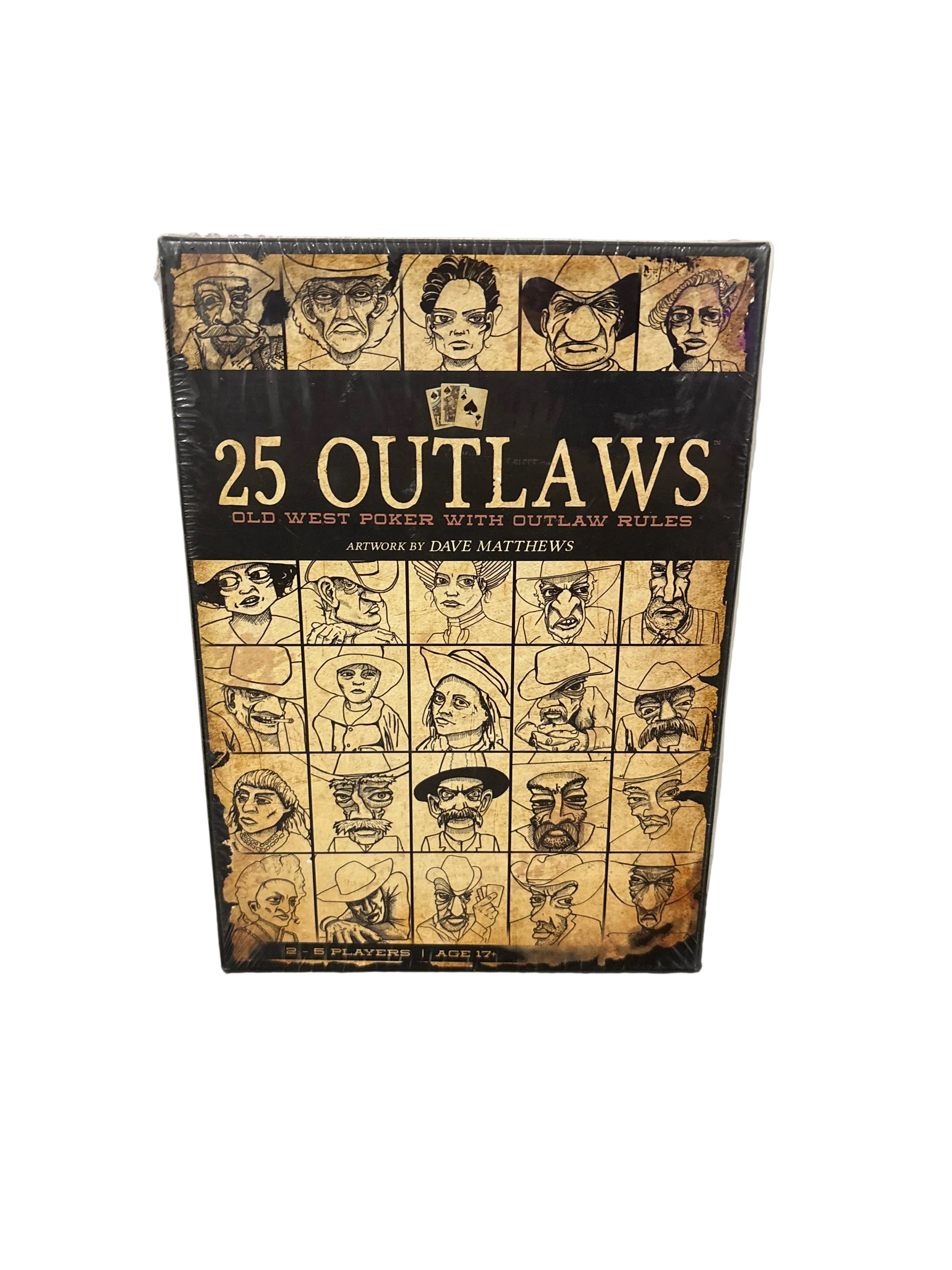 Buffalo Games 25 Outlaws Game Sealed