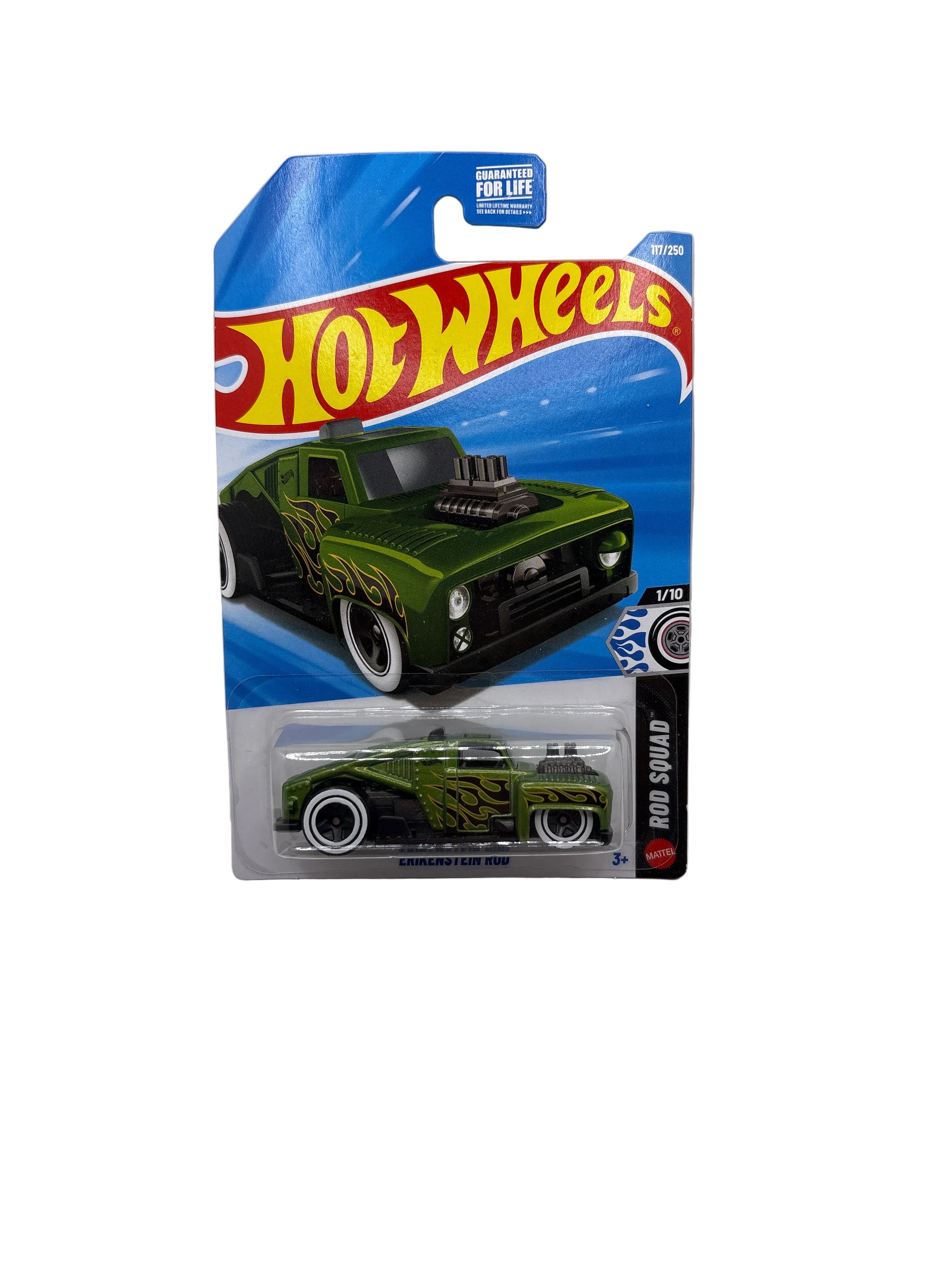 Hot Wheels Erikenstein Rod Diecast green
