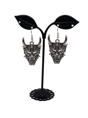 Hannya Mask Earrings