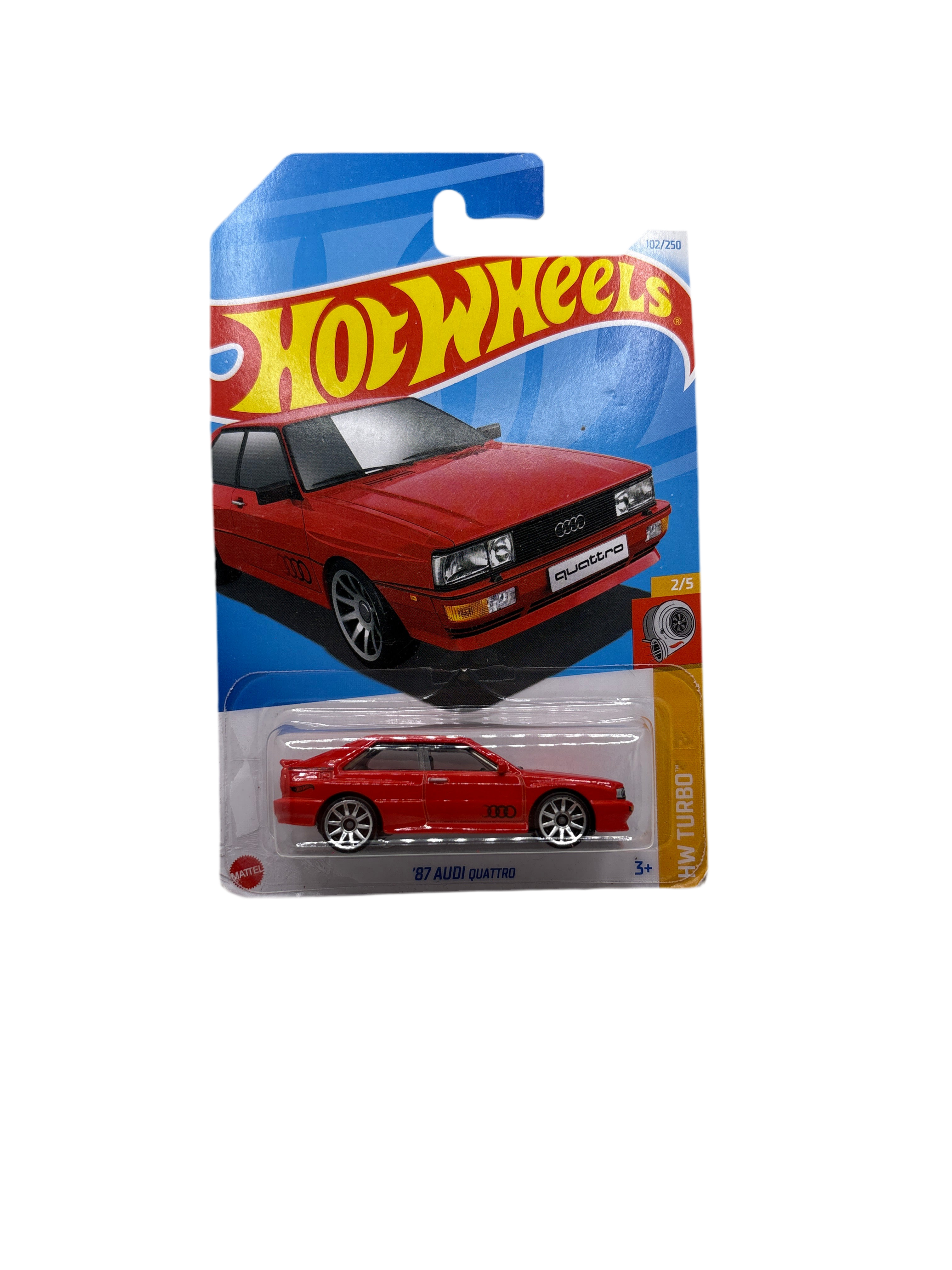 Hot Wheels 87 Audi Quattro Diecast