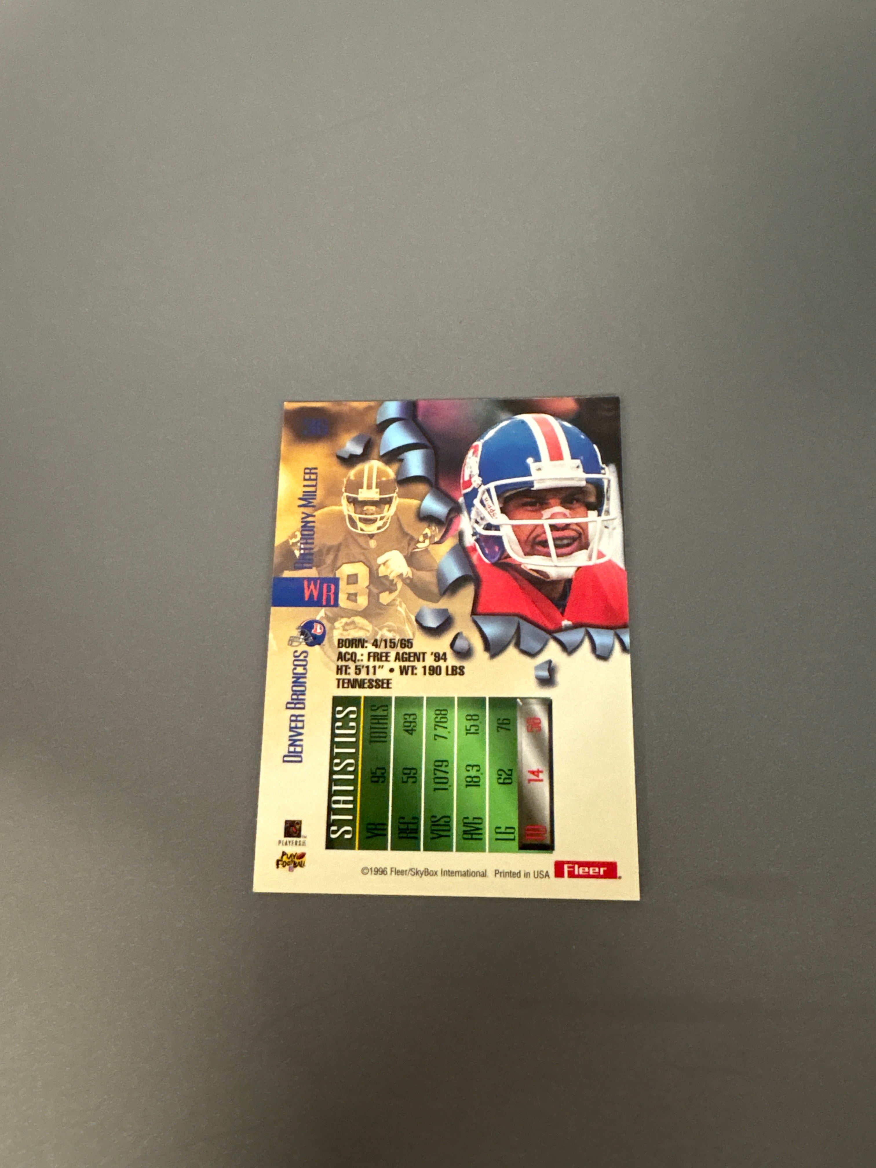Fleer Anthony Miller