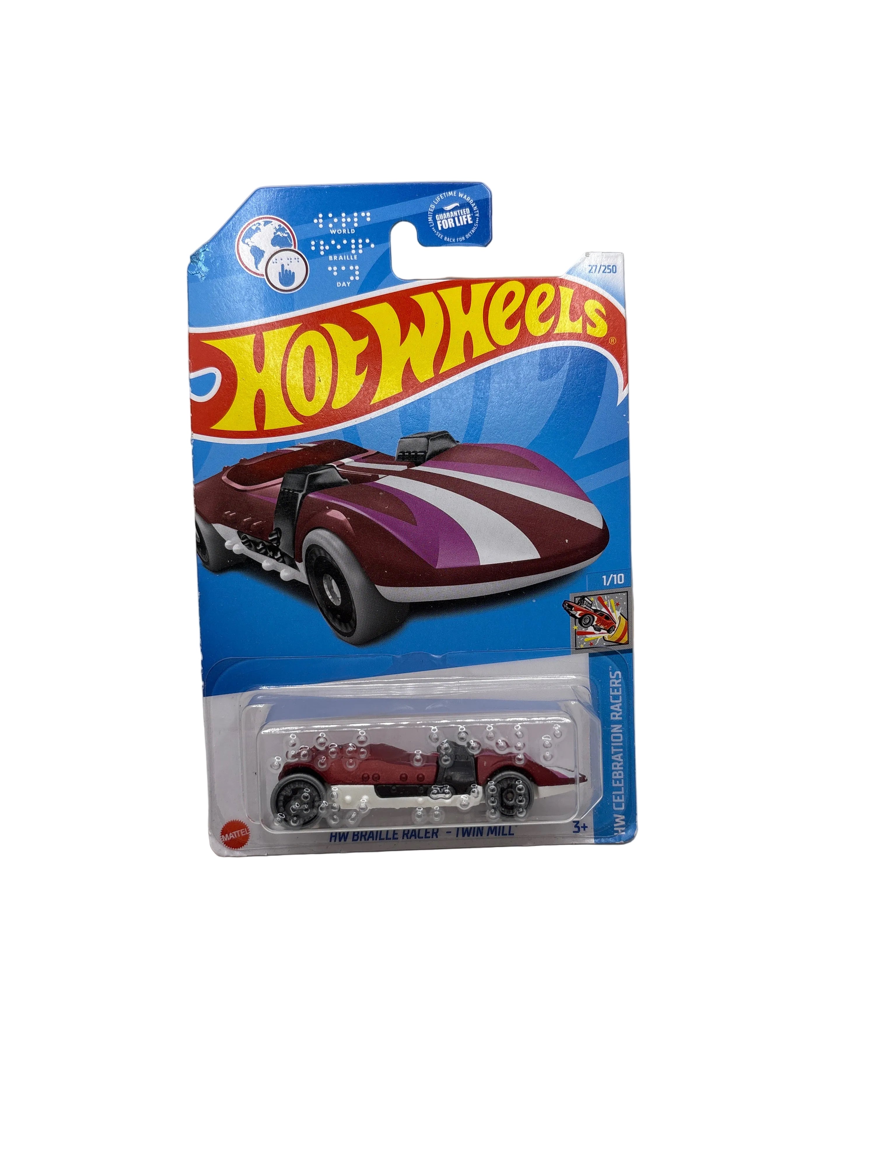 Hot Wheels HW Braille Racer-Twin Mill Diecast