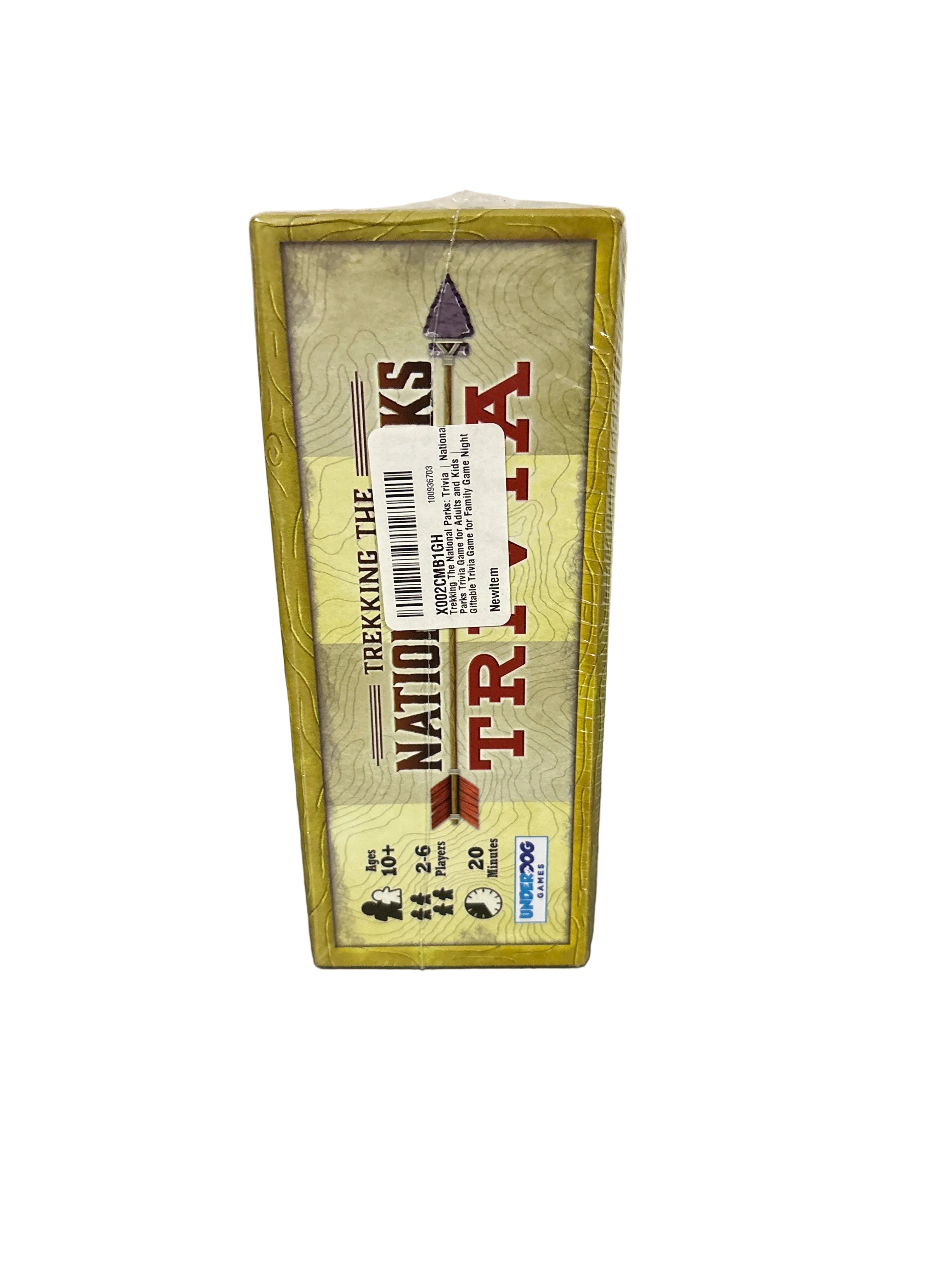Underdog Games Trekking The National Parks Trivia Sealed