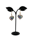 Butterfly Heart Earrings