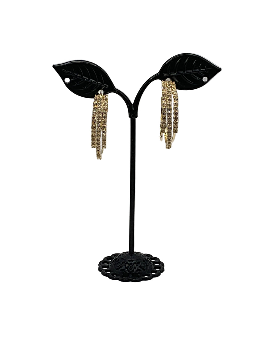 Gold Plated Hoop Earrings