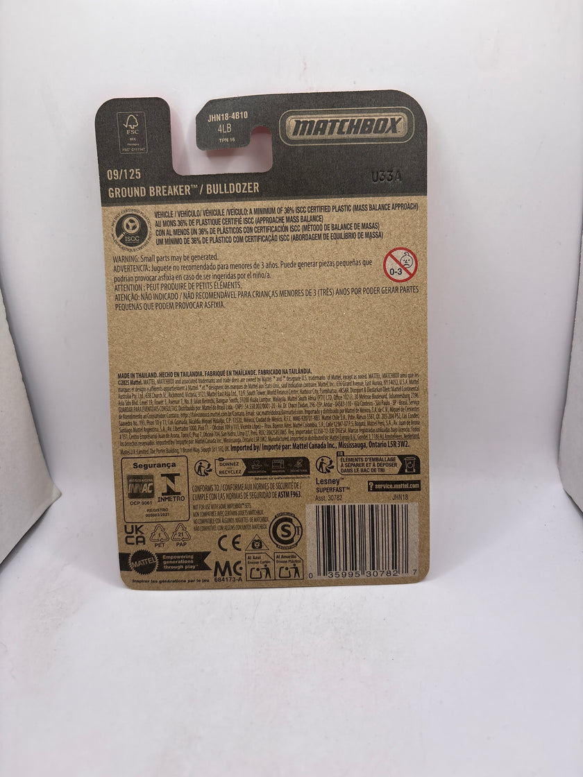 Matchbox Ground Breaker Diecast