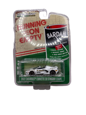 Luz verde 2022 Chevrolet Corvette C8 Stingray Coupé fundido a presión