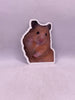 Gerbil Peace Sign Sticker