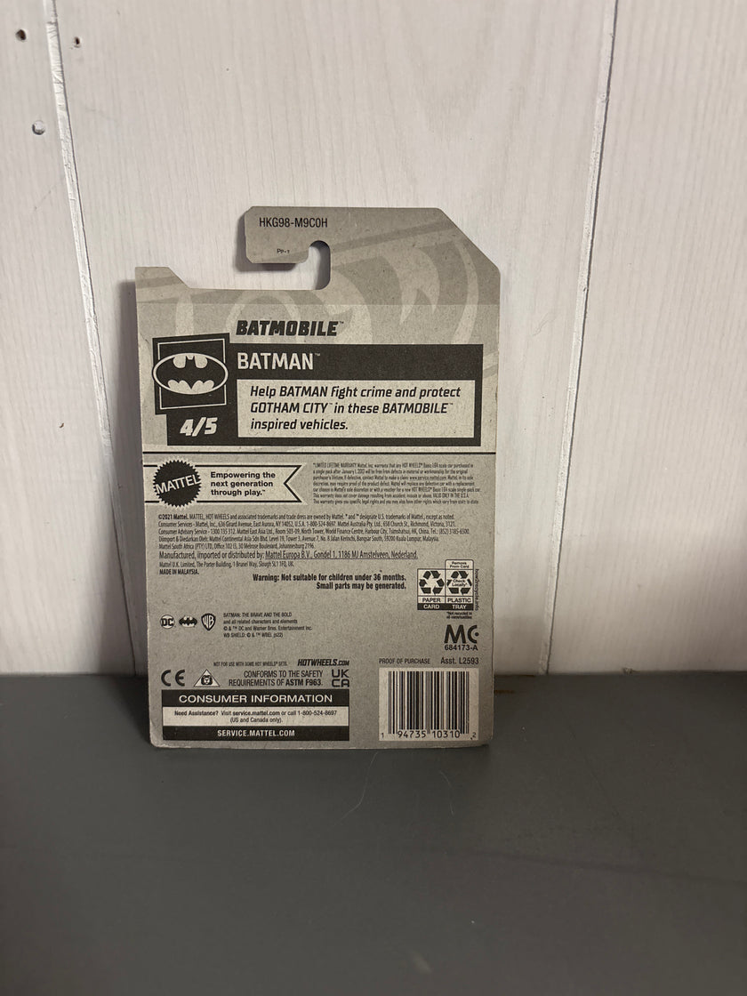 Hot Wheels Batmobile Diecast
