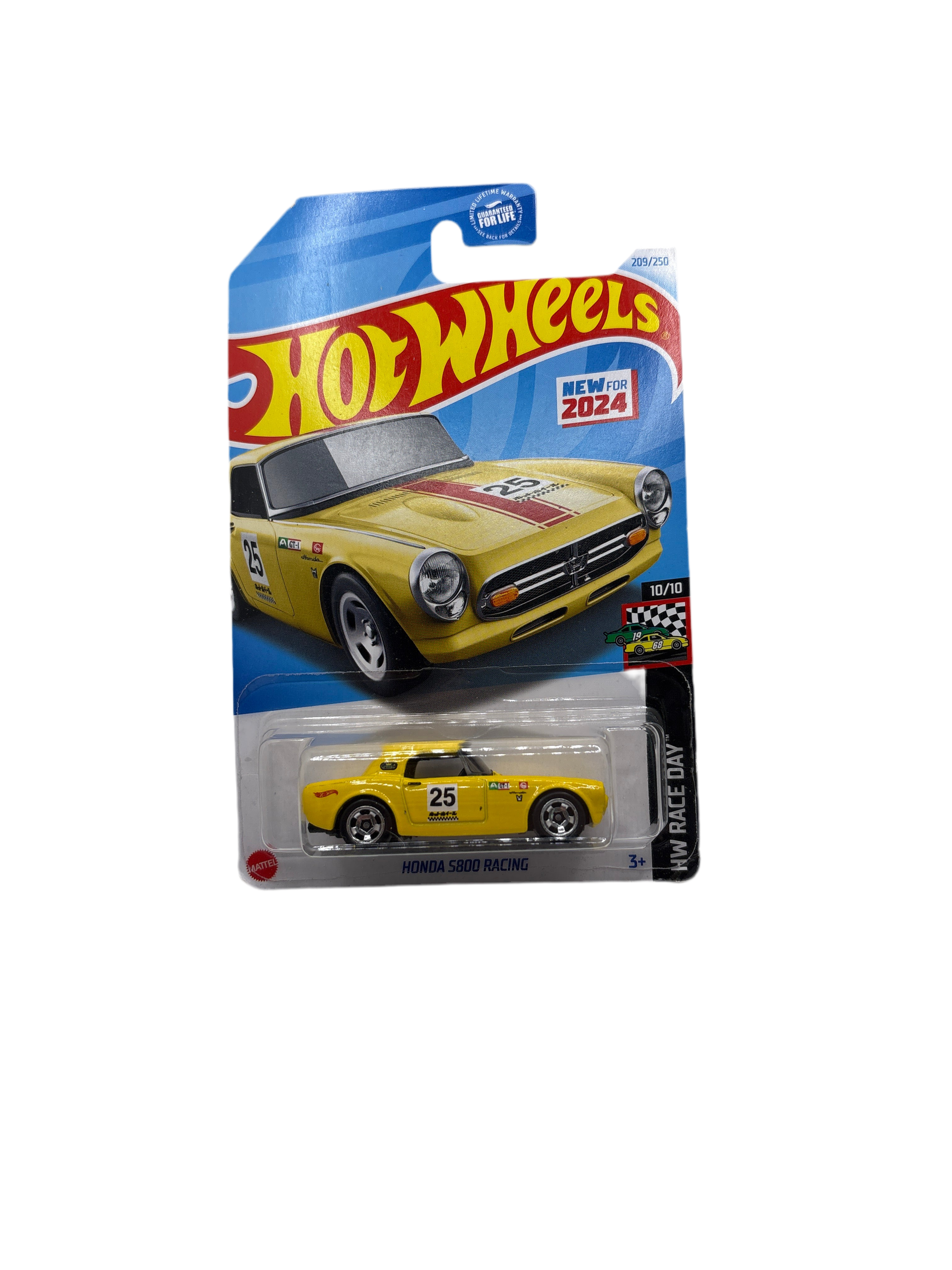 Hot Wheels Honda S800 Racing Diecast