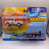 Johnny Lightning 1965 Chevy Stepside With Boat & Trailer