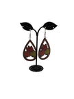 Fall leaf earrings