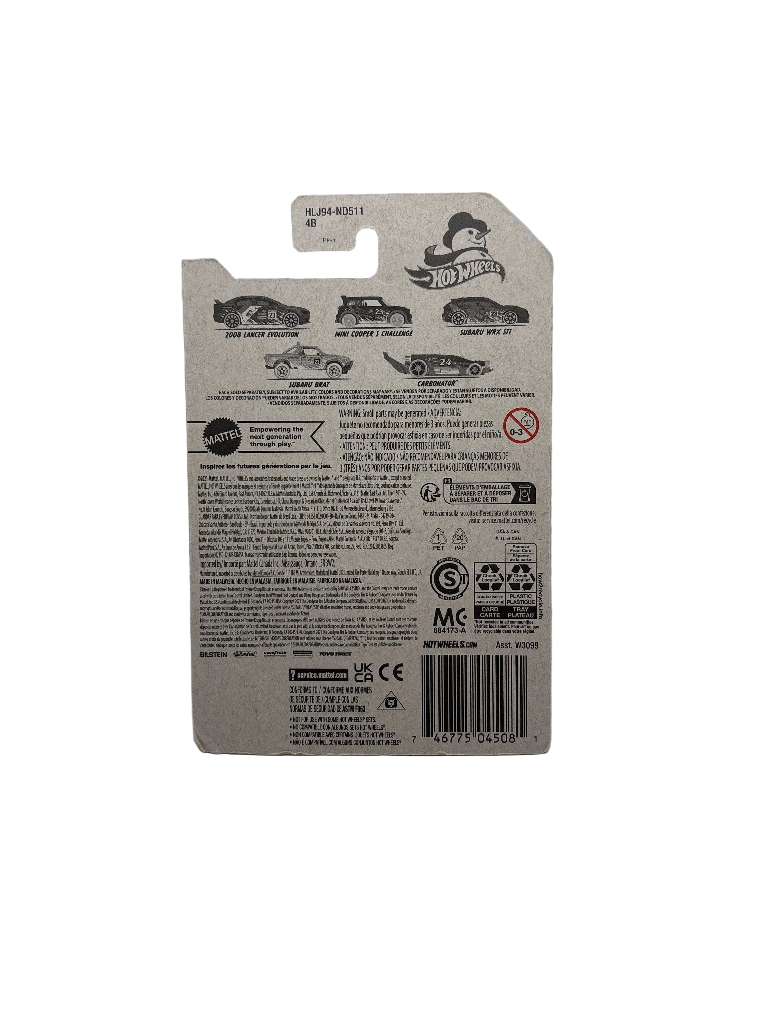 Hot Wheels Subaru Brat Diecast