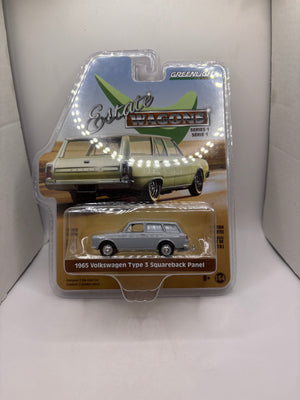 Greenlight 1965 Volkswagen Type 3 Squareback Panel Diecast