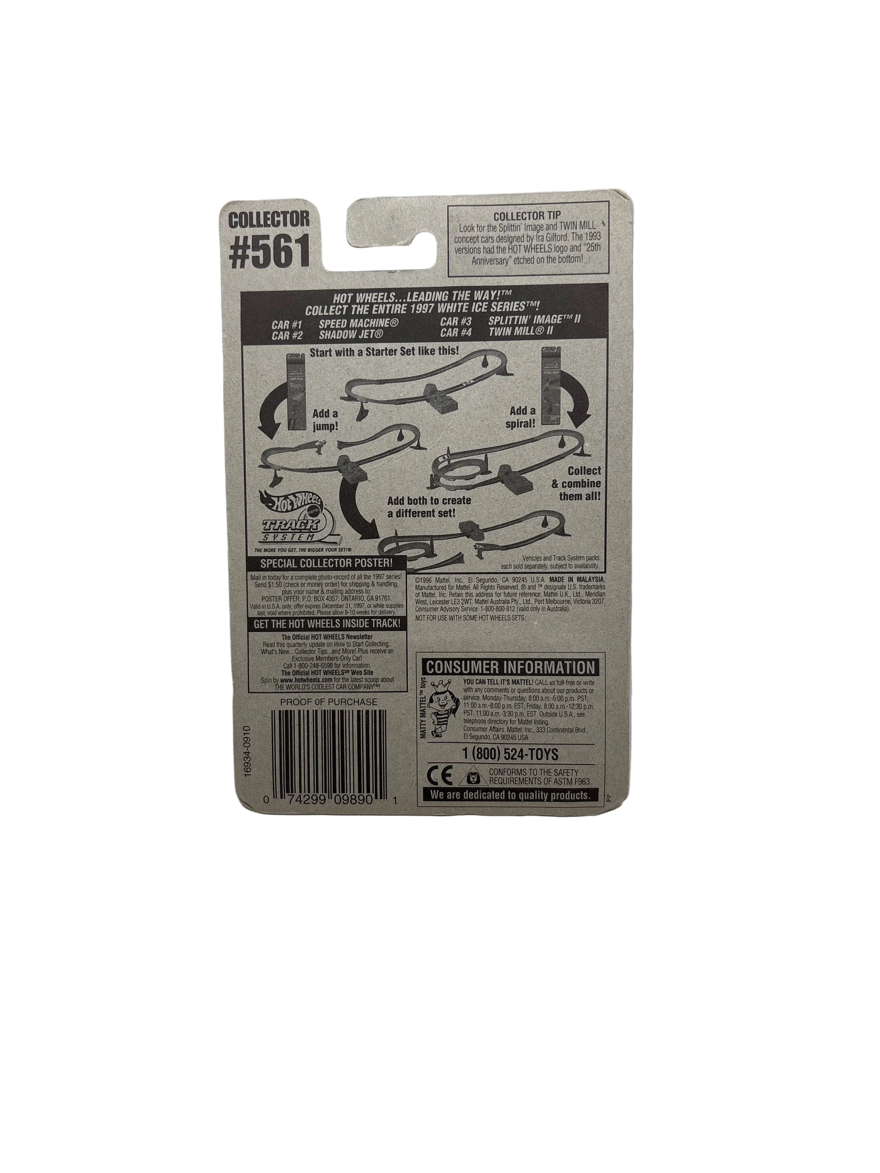 Hot Wheels Speed Machine Diecast white