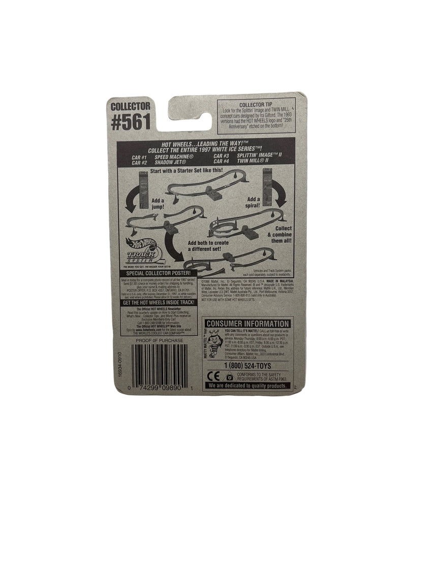 Hot Wheels Speed Machine Diecast white