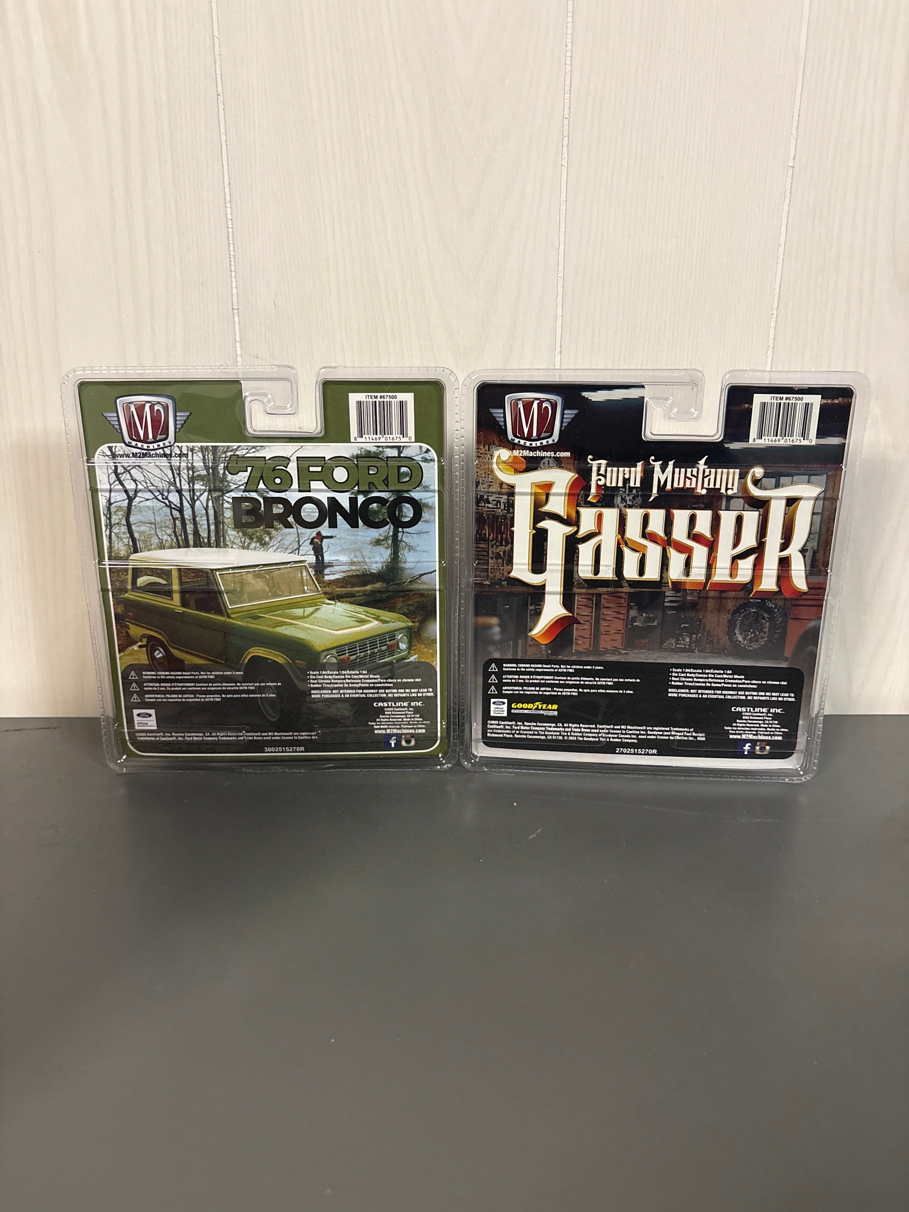 M2 Ford 2 Pack Diecast green
