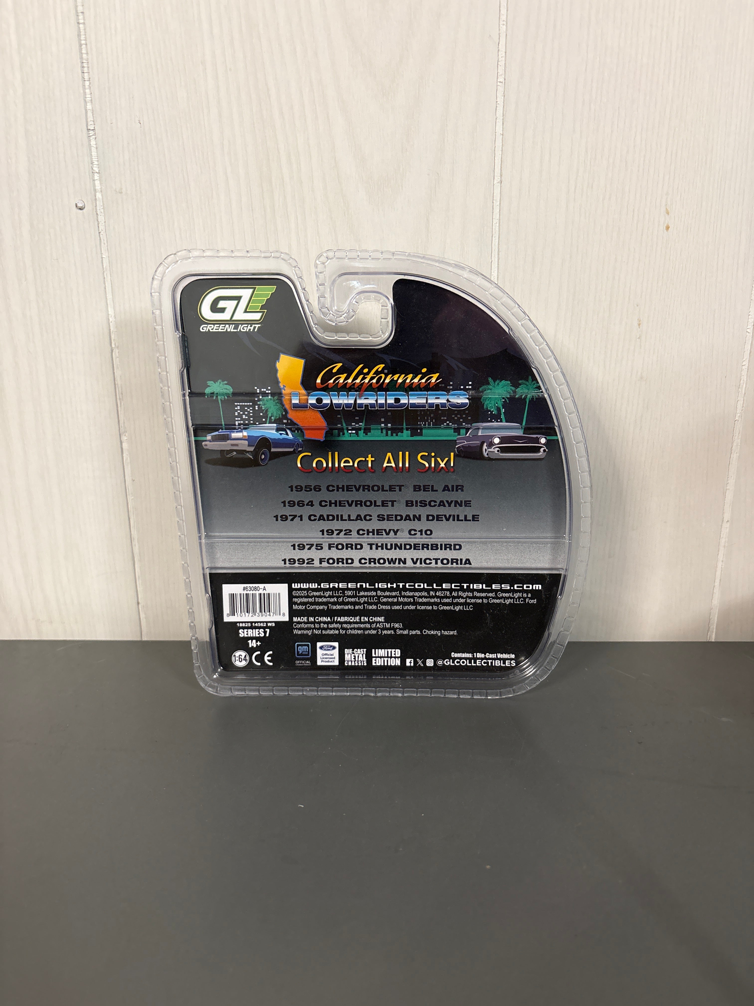 Greenlight 1956 Chevrolet Bel Air Diecast green
