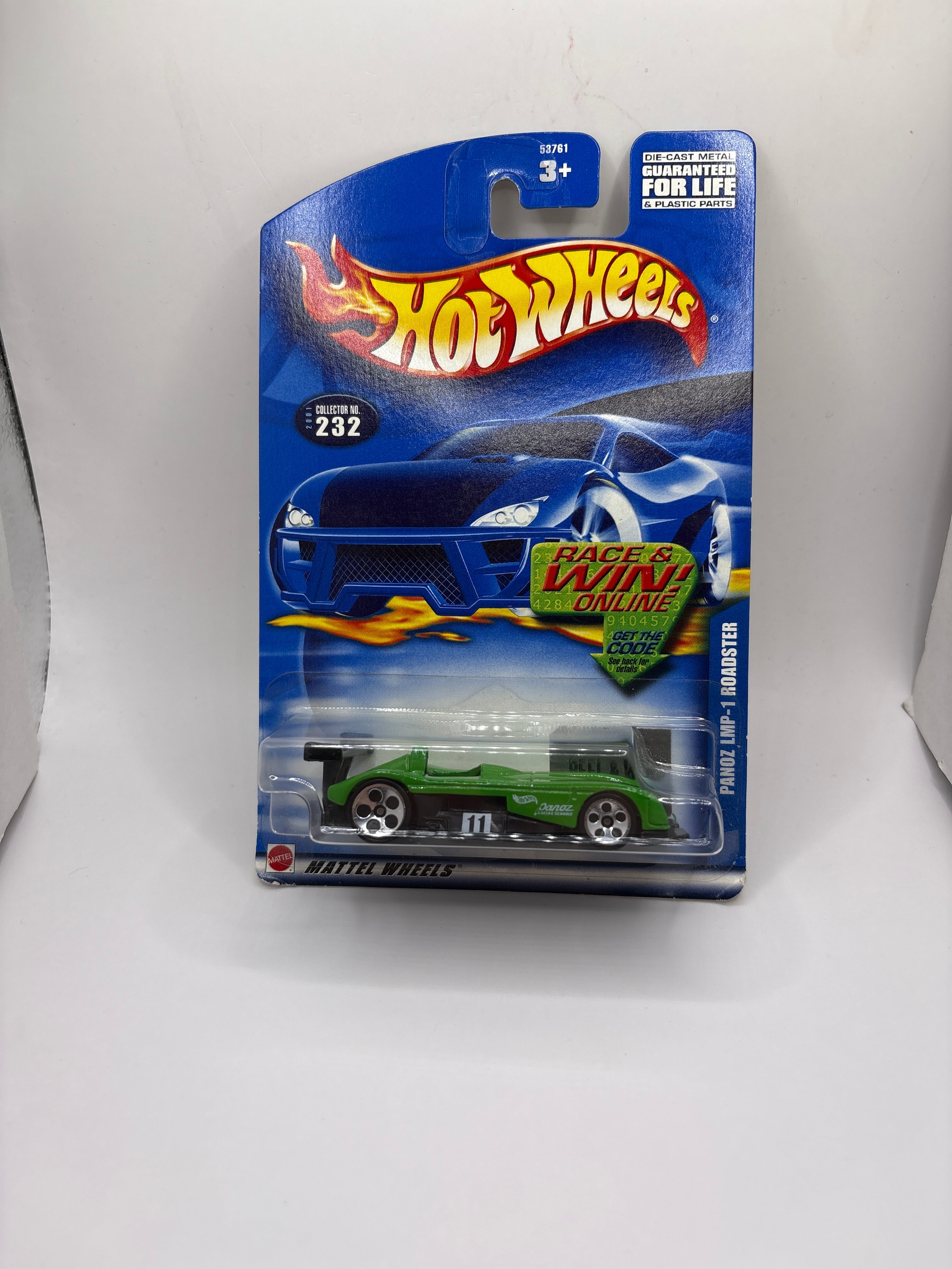 Hot Wheels Panoz LMP-1 Roadster Green