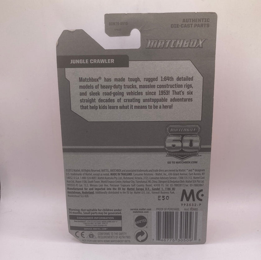 Matchbox Jungle Crawler Diecast