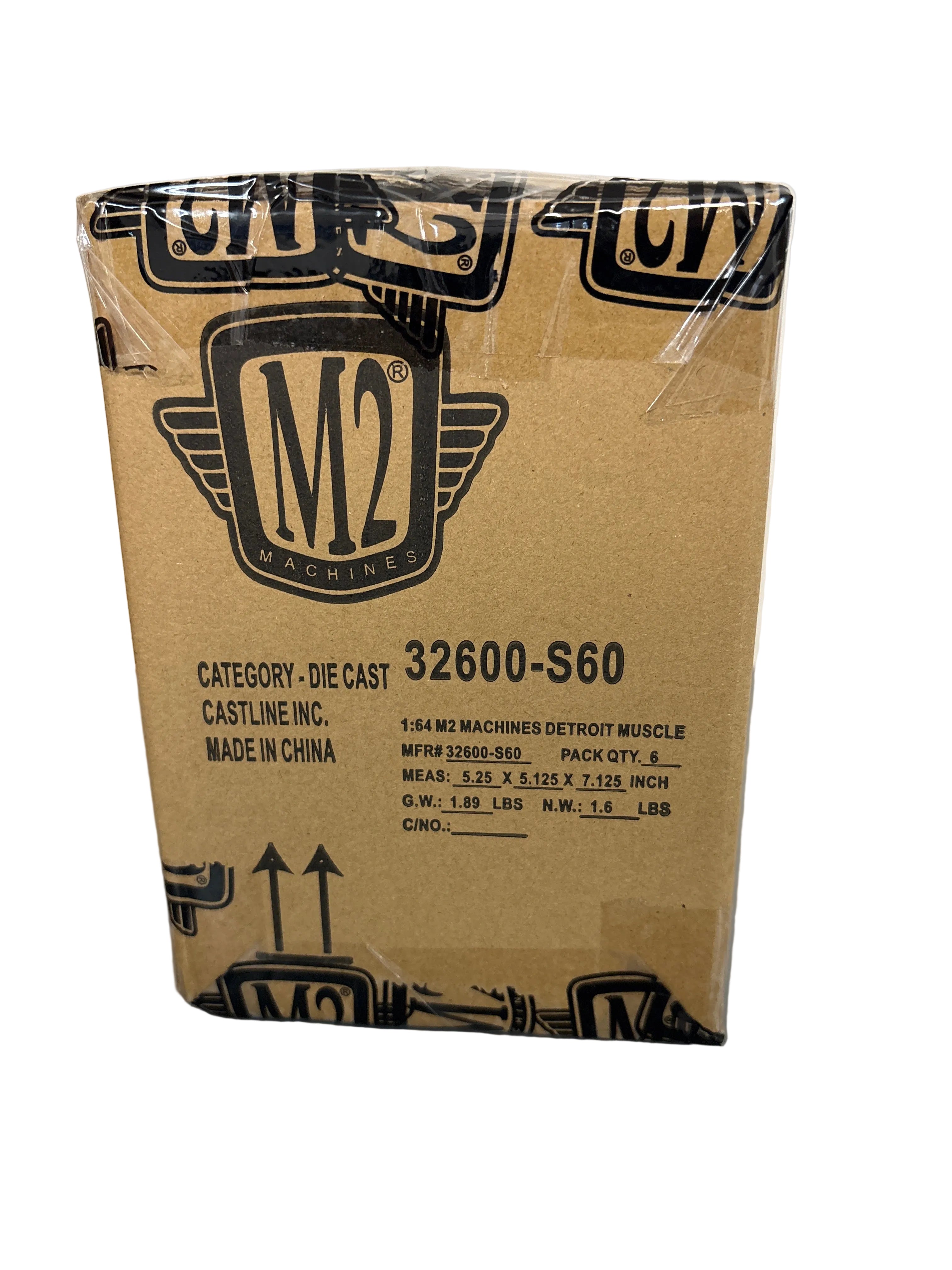 M2 Detroit Muscle Case Diecast