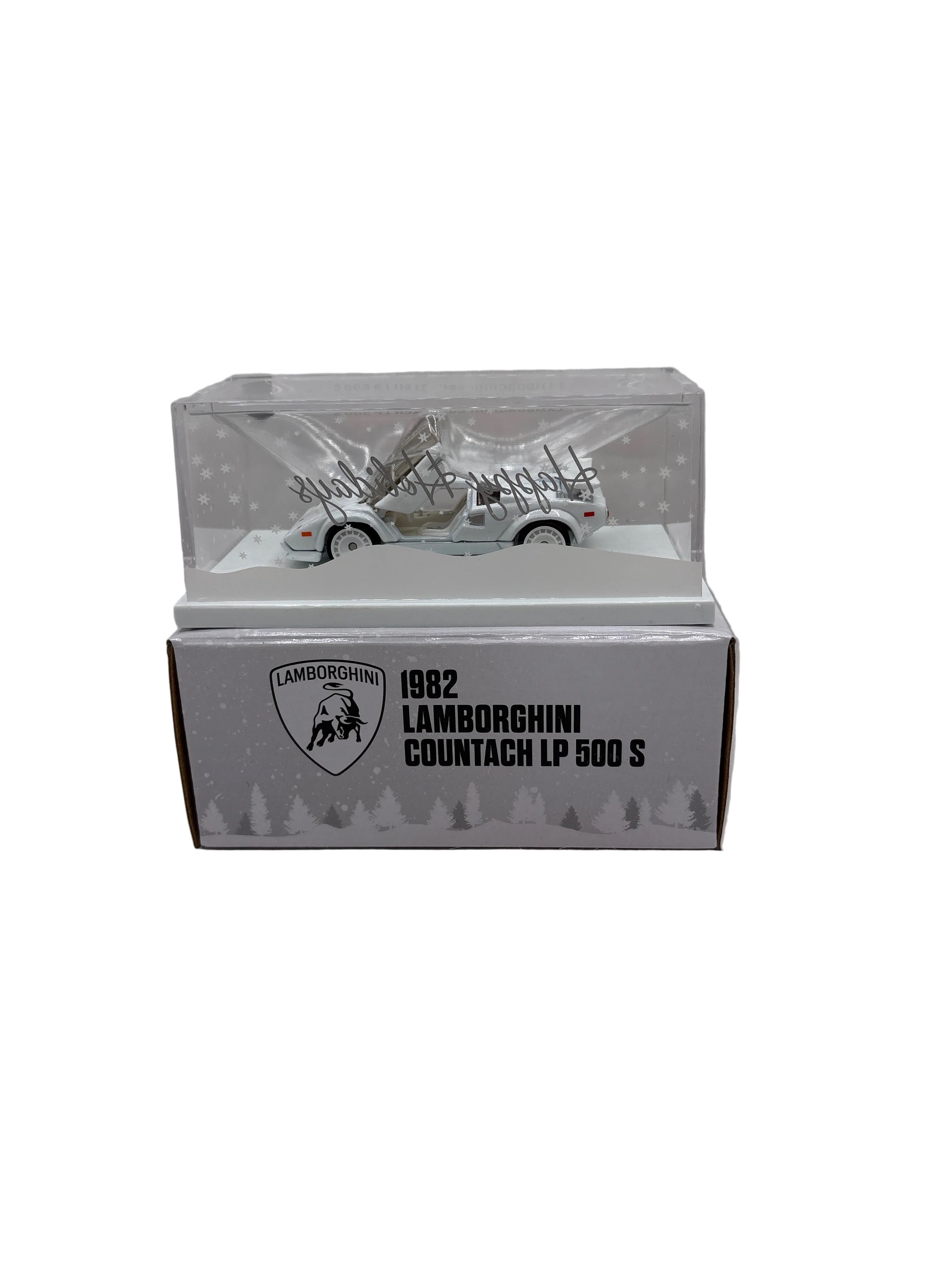 Hot Wheels 1982 Lamborghini Countach LP 500 S Diecast white