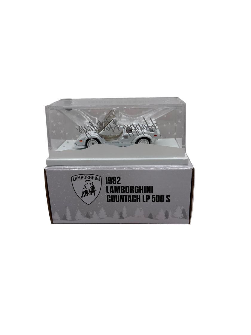 Hot Wheels 1982 Lamborghini Countach LP 500 S Diecast white