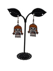 Horror Film Small Character Earrings