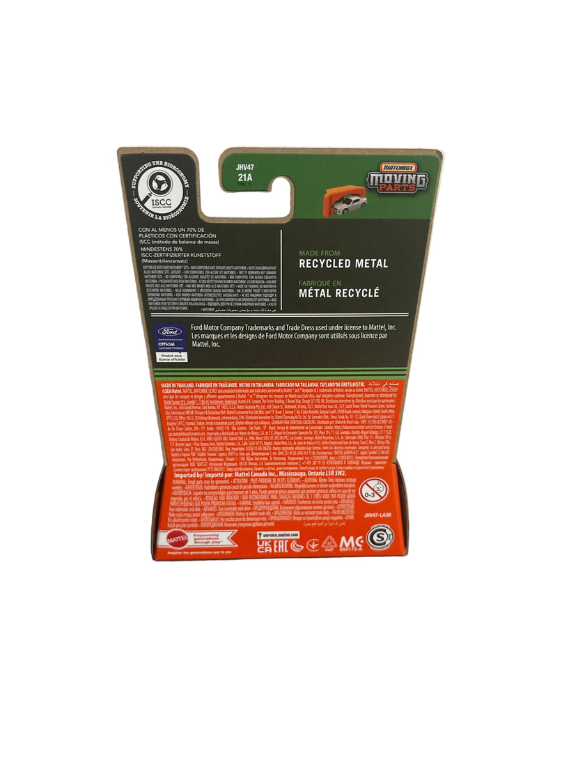 Matchbox 2018 Ford Focus RS Diecast orange