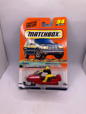 Matchbox Snowmobile Diecast