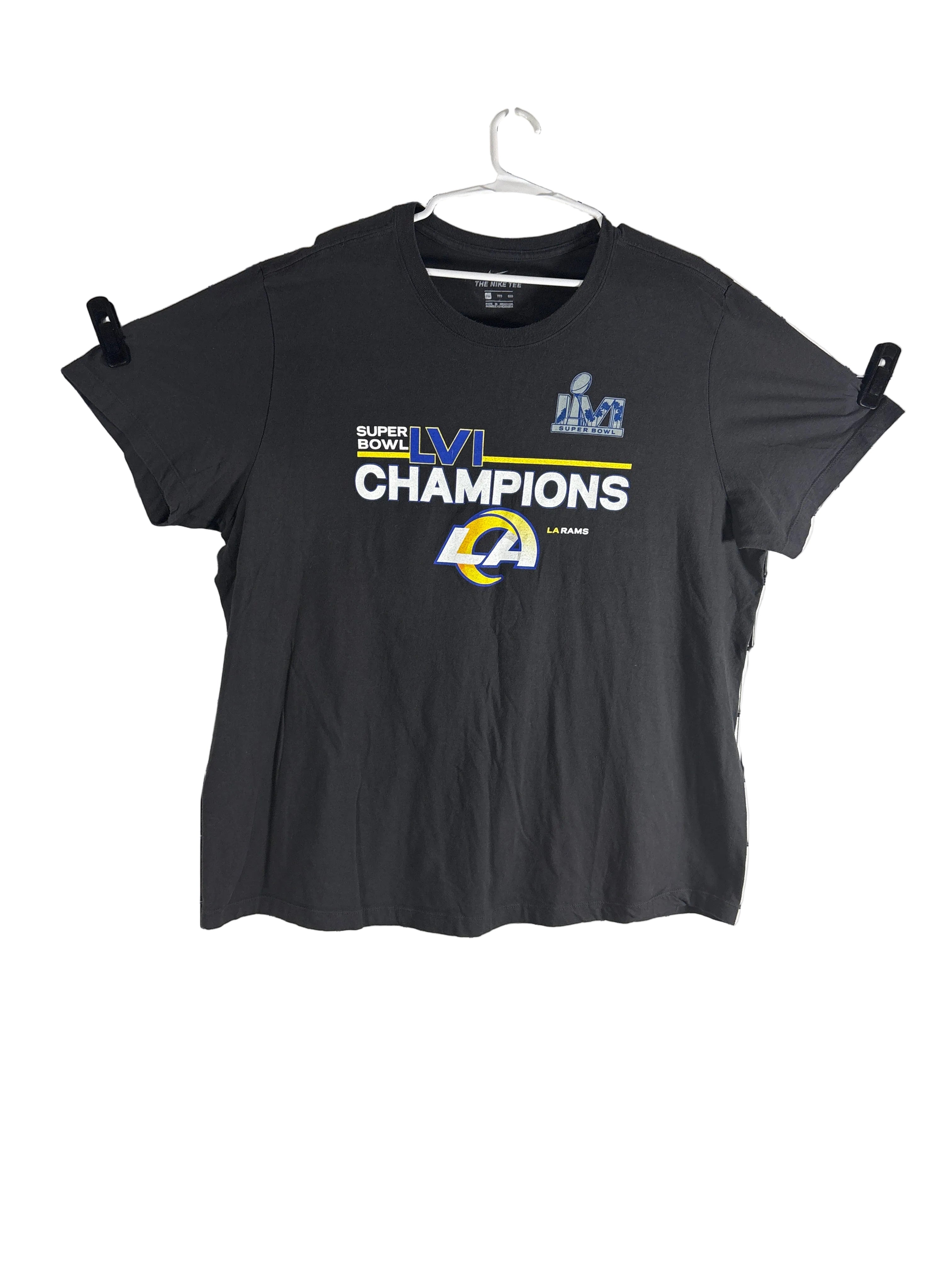 The Nike Tee LA Rams Super Bowl Champions T Shirt