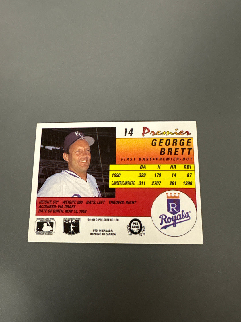 Premier George Brett