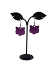 Cat Head Tag Earrings