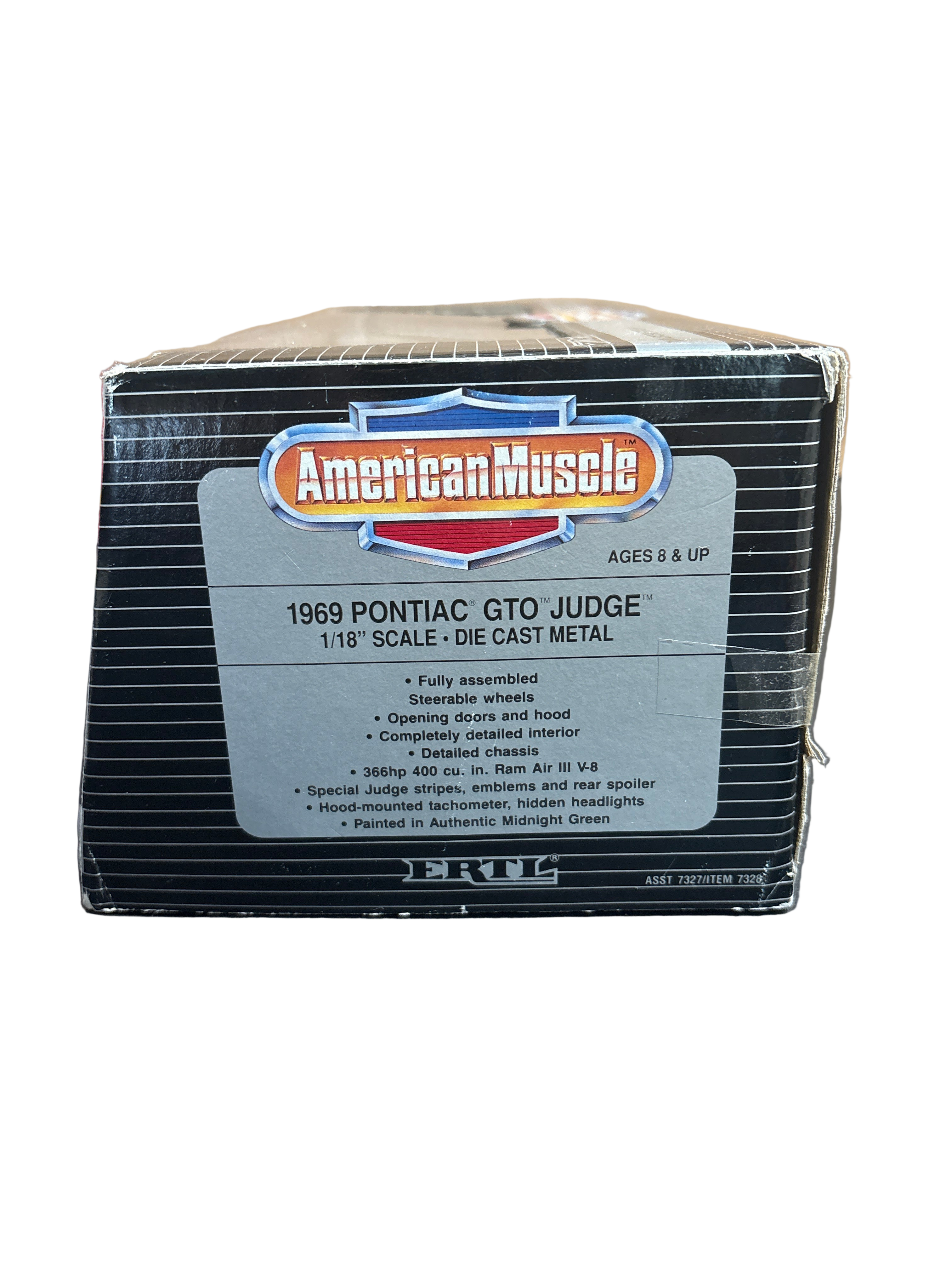 Ertl 1969 Pontiac GTO Judge Diecast green
