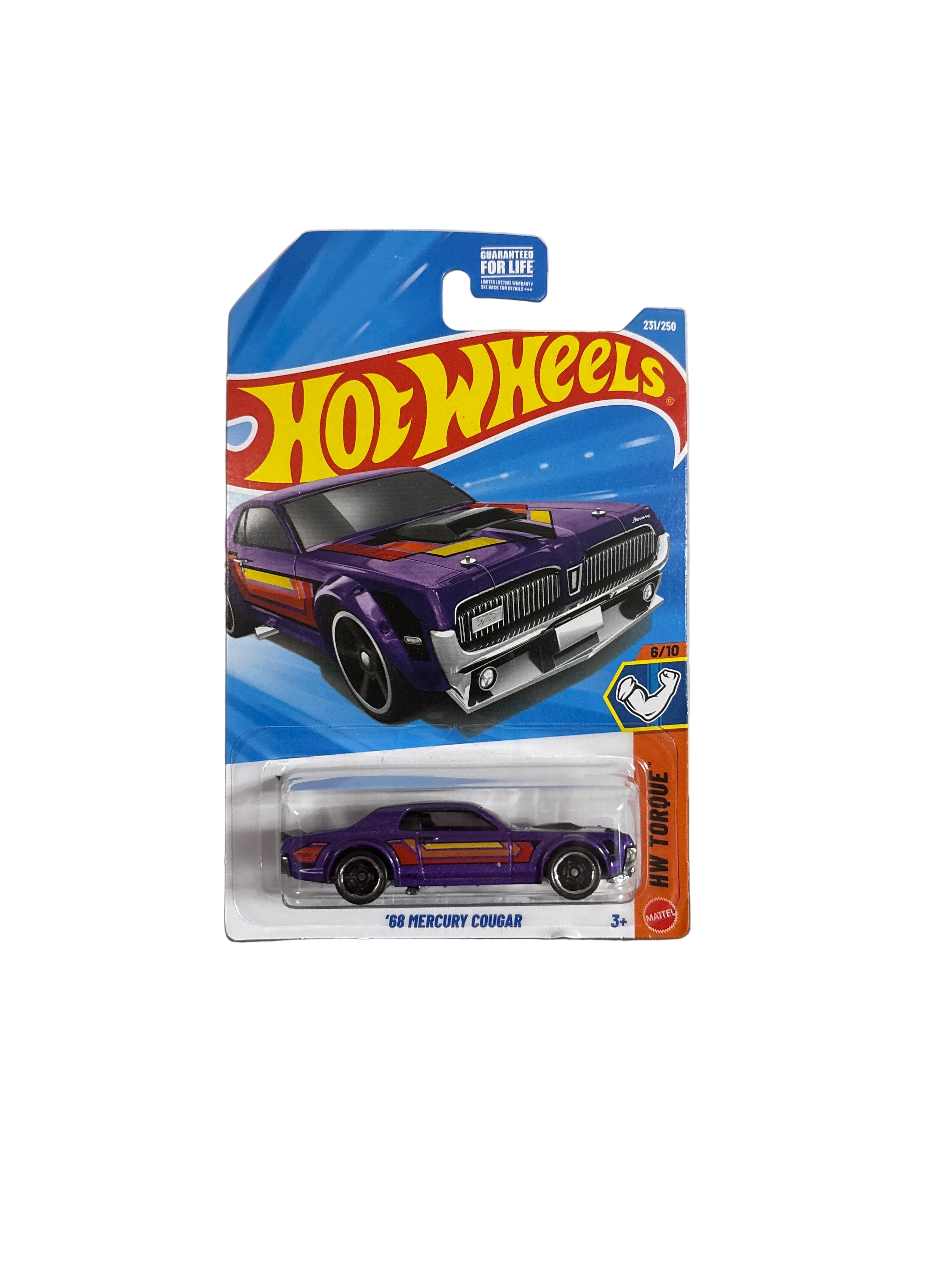 Hot Wheels 68 Mercury Cougar Diecast
