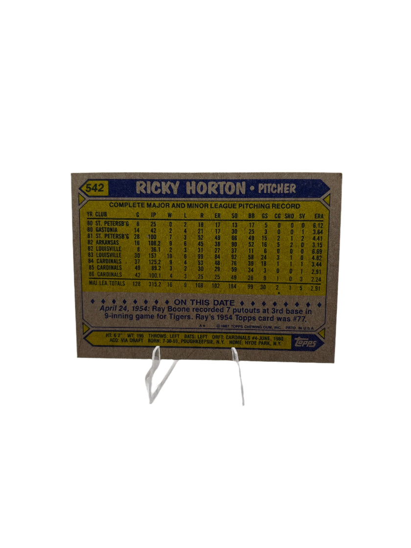 Topps Ricky Horton