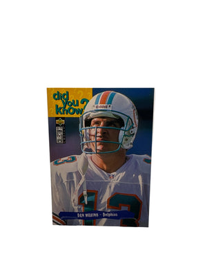 Upper Deck Dan Marino