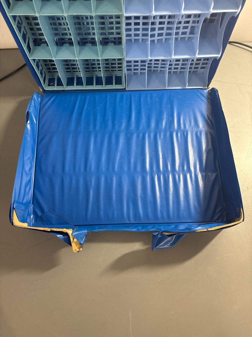 48 Car Case Deluxe blue