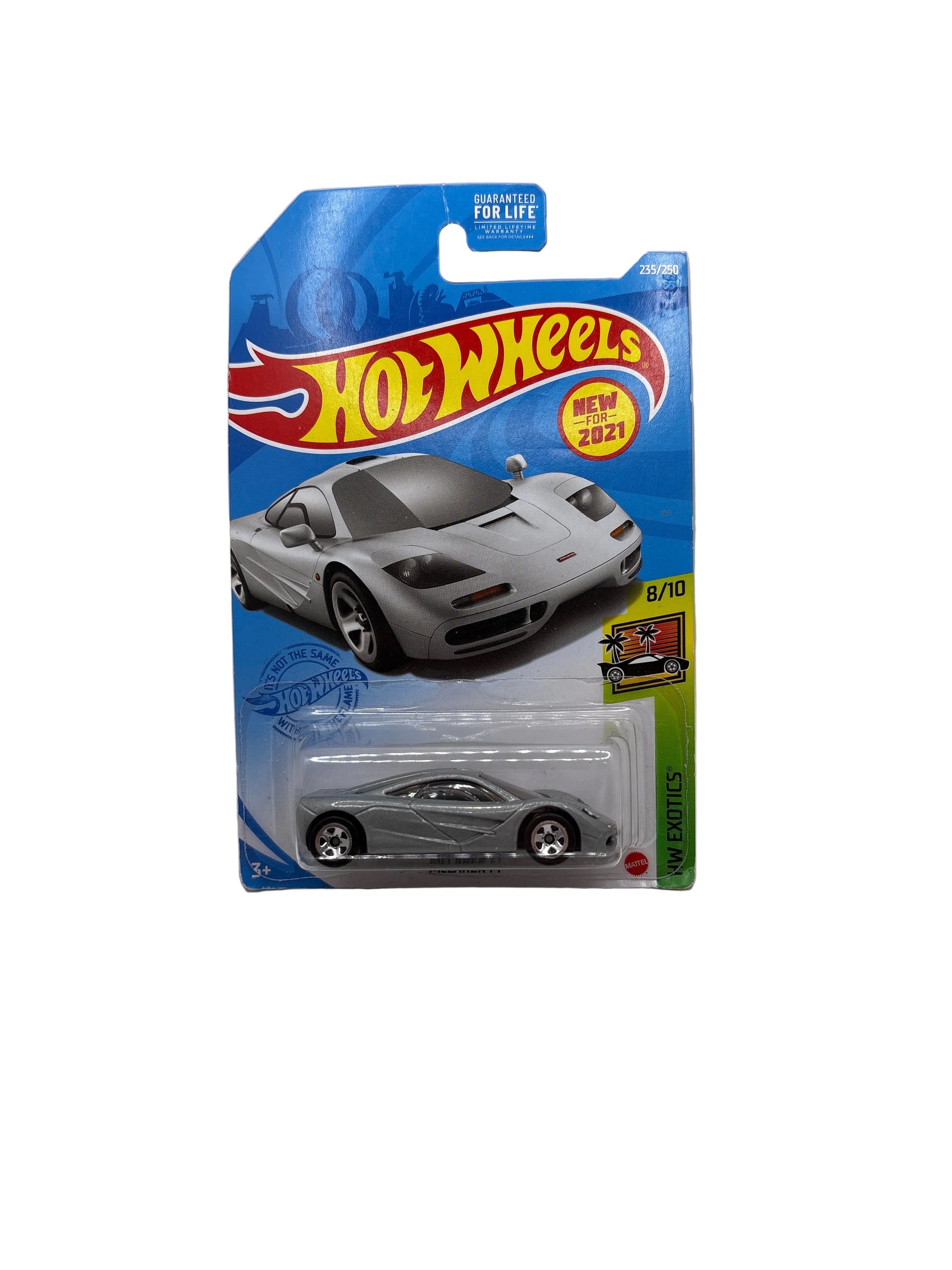 Hot Wheels McLaren F1 Diecast silver