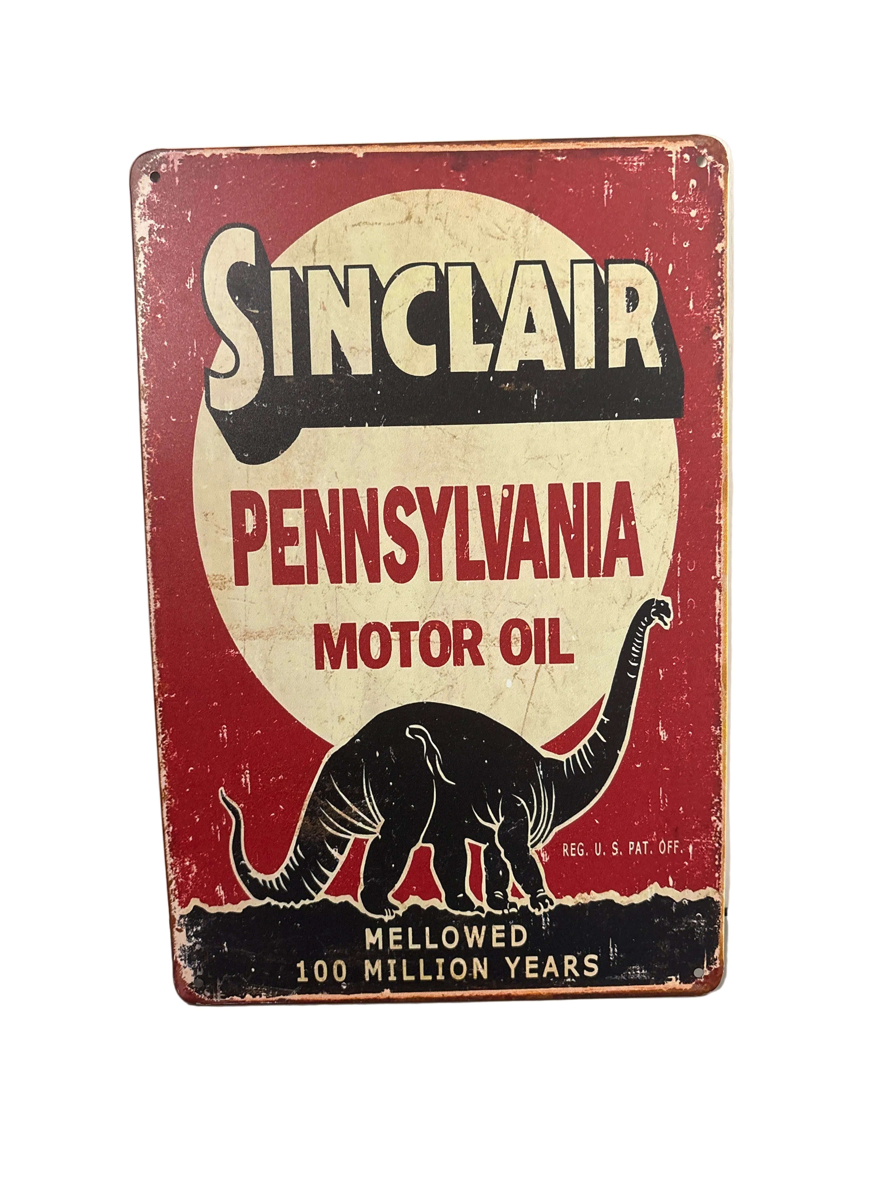Sinclair Pennsylvania Motor Oil Sign